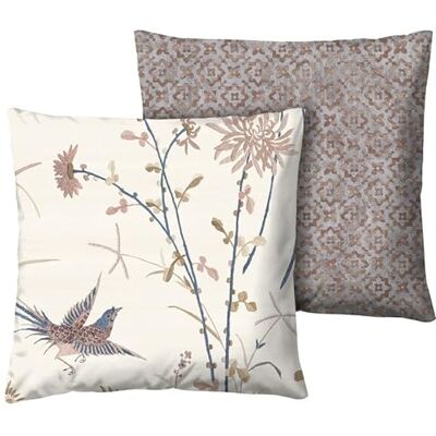 Bassetti Fong 9322742 Kissenhülle für Tischwäsche, 100% Baumwolle, Panama-Stoff, Farbe Beige, 4M, Größe: 40 x 40 cm Bassetti Fong 9322742 Kissenhülle für Tischwäsche, 100% Baumwolle, Panama-Stoff, Farbe Beige, 4M, Größe: 40 x 40 cm