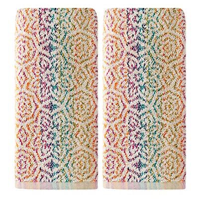 SKL Home by Saturday Knight Ltd. Rhapsody Handtuch-Set, Mehrfarbig, 2-teilig SKL Home by Saturday Knight Ltd. Rhapsody Handtuch-Set, Mehrfarbig, 2-teilig