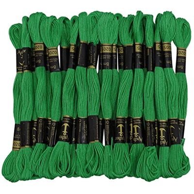 ANCHOR 25 x Kreuzstichhandstickerei Floss Stranded Baumwollfaden Skeins-Sittich Grun ANCHOR 25 x Kreuzstichhandstickerei Floss Stranded Baumwollfaden Skeins-Sittich Grun