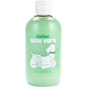 Burbur Aloe Vera, Shampoo für Haustiere 400 ml veganes Shampoo für Hunde und Katzen alle Rassen alle Haartypen mit Vitamin E Burbur Aloe Vera, Shampoo für Haustiere 400 ml veganes Shampoo für Hunde und Katzen alle Rassen alle Haartypen mit Vitamin E