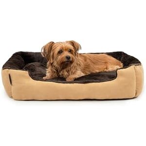 Hundebett Braun Beig - Wendekissen - 75x60x19 cm Hundebett Braun Beig - Wendekissen - 75x60x19 cm