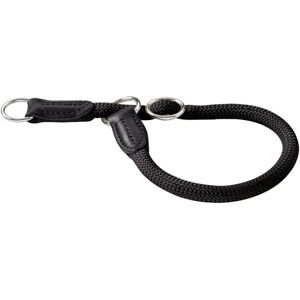 Hunter Dressurhalsung FREESTYLE, Farbe: schwarz, strapazierfähiges Tau mit Polyamid-Kern, weich & robust, wetterfest & pflegeleicht, ideal für Training & Alltag, Größe: M-L Hunter Dressurhalsung FREESTYLE, Farbe: schwarz, strapazierfähiges Tau mit Polyamid-Kern, weich & robust, wetterfest & pflegeleicht, ideal für Training & Alltag, Größe: M-L