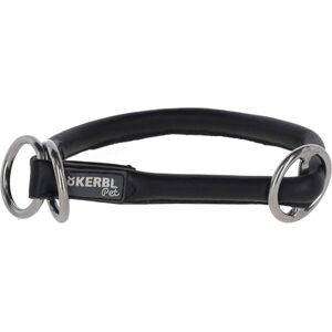 Kerbl Pet Rundleder-Halsband Roma mit Stopper 55cm, 8mm,schwarz Kerbl Pet Rundleder-Halsband Roma mit Stopper 55cm, 8mm,schwarz