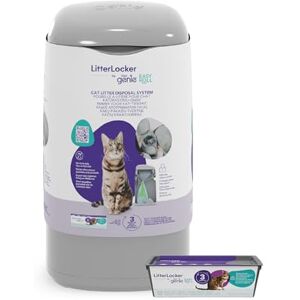 Litter Genie EasyRoll Katzenstreu-Behälter - Grau - Hygienische Entsorgung Litter Genie EasyRoll Katzenstreu-Behälter - Grau - Hygienische Entsorgung
