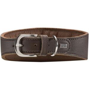 Hunter SUPER SOFT Windhundhalsband, Leder, gepolstert, 47 (S-M), dunkelbraun Hunter SUPER SOFT Windhundhalsband, Leder, gepolstert, 47 (S-M), dunkelbraun