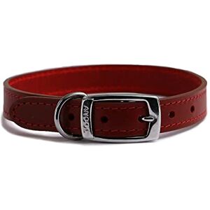 Ancol Heritage Hundehalsband, strapazierfähiges Leder, für Welpen, Haustier-Trainingszubehör, 45–54 cm, Größe 6, Rot Ancol Heritage Hundehalsband, strapazierfähiges Leder, für Welpen, Haustier-Trainingszubehör, 45–54 cm, Größe 6, Rot