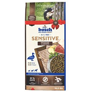 Bosch HPC Sensitive Ente & Kartoffel Hundetrockenfutter für ernährungssensible Hunde aller Rassen 1 x 15 kg Bosch HPC Sensitive Ente & Kartoffel Hundetrockenfutter für ernährungssensible Hunde aller Rassen 1 x 15 kg