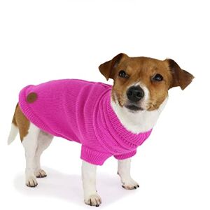 Ancol Pink Woll Hundepullover - 30cm / Small - Gemütlich, Warm, Modisch Ancol Pink Woll Hundepullover - 30cm / Small - Gemütlich, Warm, Modisch