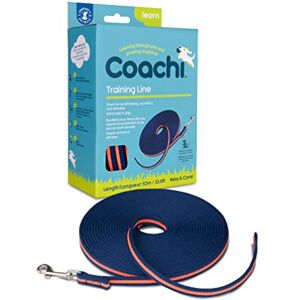 Coachi Training Line 10m, sicheres Training im Freien, Rückruftraining, Hunde- und Welpensozialisierung, leicht, weich, perfekt zum Stoppen des Jagens. Für mittelgroße, große Hunde und Welpen Coachi Training Line 10m, sicheres Training im Freien, Rückruftraining, Hunde- und Welpensozialisierung, leicht, weich, perfekt zum Stoppen des Jagens. Für mittelgroße, große Hunde und Welpen