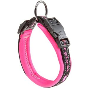 Ferplast Hundehalsband Sport Dog, Weich Gepolstertes Nylon Hunde Halsband für Kleine Hunde, Verstellbare und Reflektierend, Größe: 1,5 cm (25-35 cm), Rosa Ferplast Hundehalsband Sport Dog, Weich Gepolstertes Nylon Hunde Halsband für Kleine Hunde, Verstellbare und Reflektierend, Größe: 1,5 cm (25-35 cm), Rosa
