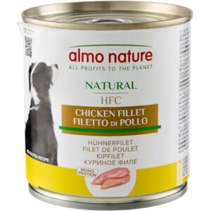 Almo Nature HFC Natural Nassnahrung für Hunde mit Hühnerfilet ursprünglich Lebensmittelqualität und Werden jetzt für Hundenahrung erwendet. Almo Nature HFC Natural Nassnahrung für Hunde mit Hühnerfilet ursprünglich Lebensmittelqualität und Werden jetzt für Hundenahrung erwendet.