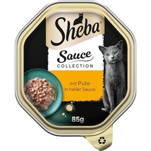Sheba Pute in heller Sauce Katzenfutter - Erwachsene - 22x 85g Sheba Pute in heller Sauce Katzenfutter - Erwachsene - 22x 85g