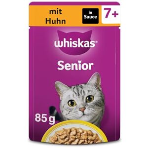 Whiskas Senior-Katzenfutter in Sauce mit Huhn - 28 x 85 g Whiskas Senior-Katzenfutter in Sauce mit Huhn - 28 x 85 g