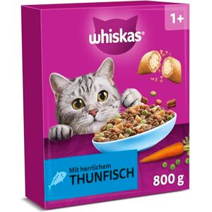 Whiskas Katzen Trockenfutter - 1+ Thunfisch 5 x 800 g Whiskas Katzen Trockenfutter - 1+ Thunfisch 5 x 800 g