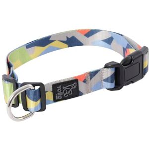 Totto Halsband für mittelgroße Hunde, Modell Mylu, Größe M, verstellbares Hundehalsband, robuste Beschläge, Sicherheitsschild, D-Ring für Leine, Geommyn-Druck, Mehrfarbig Totto Halsband für mittelgroße Hunde, Modell Mylu, Größe M, verstellbares Hundehalsband, robuste Beschläge, Sicherheitsschild, D-Ring für Leine, Geommyn-Druck, Mehrfarbig