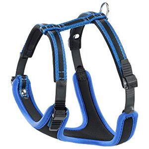 Ferplast Kleines Hundegeschirr ERGOCOMFORT EXTRA SMALL, verstellbares Hundegeschirr, bequem, gepolstert, doppelter Mikroverstellverschluss, Schnellverschluss, blau Ferplast Kleines Hundegeschirr ERGOCOMFORT EXTRA SMALL, verstellbares Hundegeschirr, bequem, gepolstert, doppelter Mikroverstellverschluss, Schnellverschluss, blau