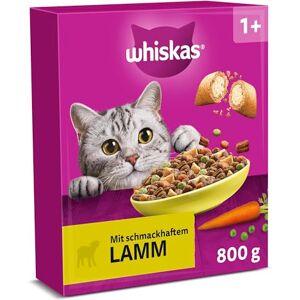 Whiskas Katzen Trockenfutter Adult Lamm 5 x 800 g - Katzenfutter Whiskas Katzen Trockenfutter Adult Lamm 5 x 800 g - Katzenfutter