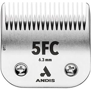 Andis 72635 Ultra Edge abnehmbare Hundescherklinge – ausgestattet mit Edelstahl für präzises Trimmen, passend für motorbetriebene Trimmer, Größe 5FC, Silber Andis 72635 Ultra Edge abnehmbare Hundescherklinge – ausgestattet mit Edelstahl für präzises Trimmen, passend für motorbetriebene Trimmer, Größe 5FC, Silber