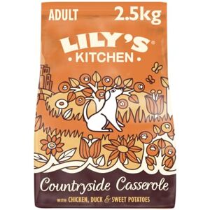 Lily's Kitchen Hühnchen, Ente & Süßkartoffel Landhaus-Auflauf Natürlich Getreidefrei Hundefutter - 2,5 kg Lily's Kitchen Hühnchen, Ente & Süßkartoffel Landhaus-Auflauf Natürlich Getreidefrei Hundefutter - 2,5 kg