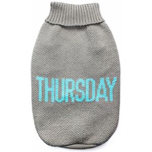 Record Hundepullover - Grau/Blau - Klein - Hundesweater Record Hundepullover - Grau/Blau - Klein - Hundesweater