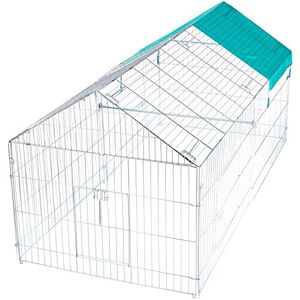 Kerbl Pet Freilaufgehege, verzinkt, mit Sonnenschutz, 220x103x103cm Kerbl Pet Freilaufgehege, verzinkt, mit Sonnenschutz, 220x103x103cm