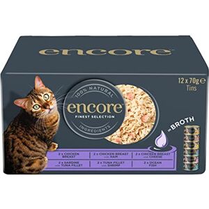 Encore Hähnchen Fisch Brühe Nassfutter - Nassfutter für Katzen Encore Hähnchen Fisch Brühe Nassfutter - Nassfutter für Katzen