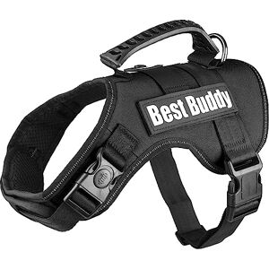 Flamingo Geschirr Best Buddy Uranus SCHWARZ L 70-90CM*50MM Flamingo Geschirr Best Buddy Uranus SCHWARZ L 70-90CM*50MM