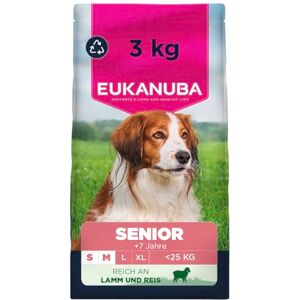 Eukanuba Senior Kleine & Mittlere Rassen Lamm Reis Trockenfutter Eukanuba Senior Kleine & Mittlere Rassen Lamm Reis Trockenfutter