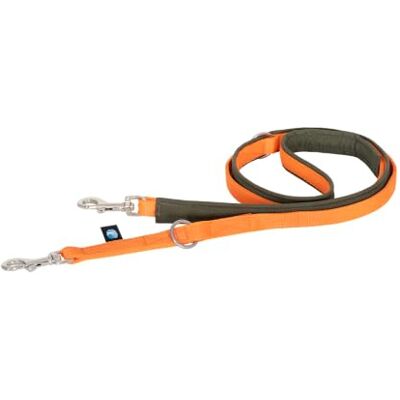 anny-x Anny·X Führleine Bolt Fun Oliv-Orange gepolsterte Hundeleine, verstellbare Leine mit Bolzenkarabiner Größe Middle 1,75 m x 2,0 cm anny-x Anny·X Führleine Bolt Fun Oliv-Orange gepolsterte Hundeleine, verstellbare Leine mit Bolzenkarabiner Größe Middle 1,75 m x 2,0 cm