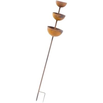 Jazuaiao Wasserspender für Haustiere, 3-lagige Tränkeschale, Bronze Verwendung Freien für den Garten, Wildvögel und Bienen, Schmetterlinge, Futter und Wassernapf, einfach zu Jazuaiao Wasserspender für Haustiere, 3-lagige Tränkeschale, Bronze Verwendung Freien für den Garten, Wildvögel und Bienen, Schmetterlinge, Futter und Wassernapf, einfach zu