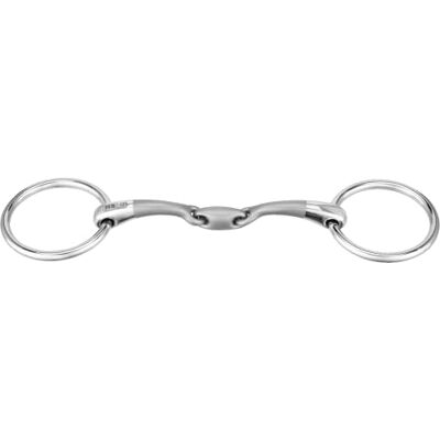 Herm Sprenger Sprenger SATINOX Unterlegtrense 12 mm doppelt gebrochen Edelstahl rostfrei, 125 mm Weite Herm Sprenger Sprenger SATINOX Unterlegtrense 12 mm doppelt gebrochen Edelstahl rostfrei, 125 mm Weite