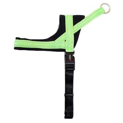 WOLTERS Hundegeschirr Soft & Safe reflektierend, Gr.-1: 28-35cm lime/schwarz WOLTERS Hundegeschirr Soft & Safe reflektierend, Gr.-1: 28-35cm lime/schwarz