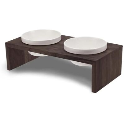 WOLTERS Doppelnapf Gohan walnuss 0,4 l WOLTERS Doppelnapf Gohan walnuss 0,4 l