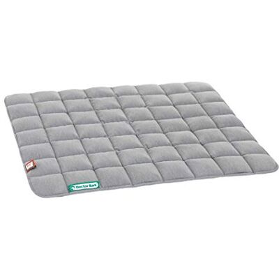 Doctor Bark Hundedecke – weiche, hochwertige Hundematte für mittlere Hunde, robuste Indoor-Outdoor Liegedecke, waschbar bis 95 °C (Gr. M, 80x70 cm, Hellgrau) Doctor Bark Hundedecke – weiche, hochwertige Hundematte für mittlere Hunde, robuste Indoor-Outdoor Liegedecke, waschbar bis 95 °C (Gr. M, 80x70 cm, Hellgrau)