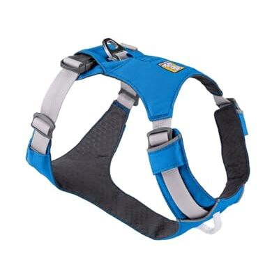 RUFFWEAR Hi & Light Dog Harness, No Pull Harness for Dogs Small, Medium Large & XL. Fully Adjustable Lightweight Harnesses with Aluminium Lead Attachment Portal & ID Bag, Blue Dusk (L/XL, 81-107cm) RUFFWEAR Hi & Light Dog Harness, No Pull Harness for Dogs Small, Medium Large & XL. Fully Adjustable Lightweight Harnesses with Aluminium Lead Attachment Portal & ID Bag, Blue Dusk (L/XL, 81-107cm)