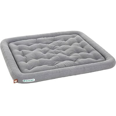 Doctor Bark Hundekissen orthopädisches Hundebett, 95°C waschbar, hygienisch, robust & bequem (XXL 115x100 cm, Hellgrau) Doctor Bark Hundekissen orthopädisches Hundebett, 95°C waschbar, hygienisch, robust & bequem (XXL 115x100 cm, Hellgrau)