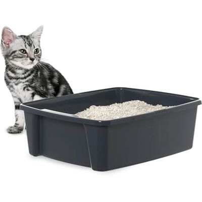 IRIS OHYAMA - Katzentoilette - 38x48.5x15 cm - BPA-freies PP IRIS OHYAMA - Katzentoilette - 38x48.5x15 cm - BPA-freies PP