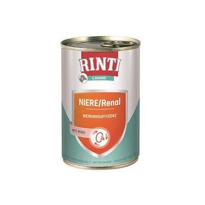 Rinti Canine Niere/Renal Rind 6X 400g Diät-Hundefutter nass Rinti Canine Niere/Renal Rind 6X 400g Diät-Hundefutter nass