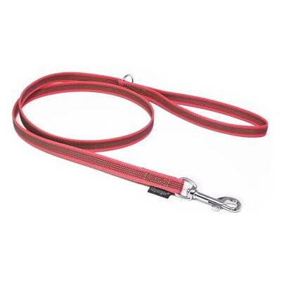 Mystique ® Gummierte Leine 12mm mit Handschlaufe Standard Karabiner neon pink 1m Mystique ® Gummierte Leine 12mm mit Handschlaufe Standard Karabiner neon pink 1m