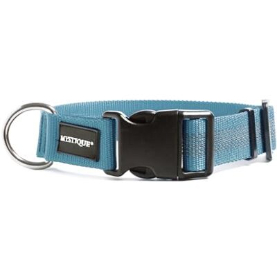 Mystique Gummiertes Halsband 40-50cm 30mm hellblau Mystique Gummiertes Halsband 40-50cm 30mm hellblau