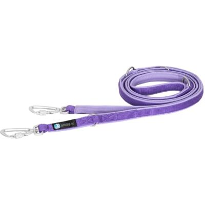 anny-x Anny·X Führleine Safety Fun Lavendel 4 Fach verstellbare Hundeleine gepolstert Länge 3 m anny-x Anny·X Führleine Safety Fun Lavendel 4 Fach verstellbare Hundeleine gepolstert Länge 3 m