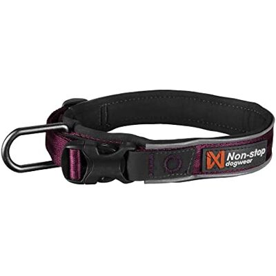 NonStop dogwear Non-Stop Dogwear Roam Halsband - Lila - Hundehalsband NonStop dogwear Non-Stop Dogwear Roam Halsband - Lila - Hundehalsband