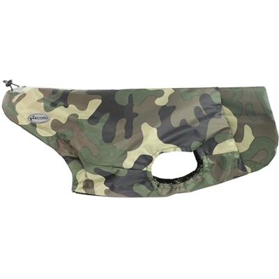 RECORD Hunderegenjacke - XL, Camouflage grün, 50cm RECORD Hunderegenjacke - XL, Camouflage grün, 50cm