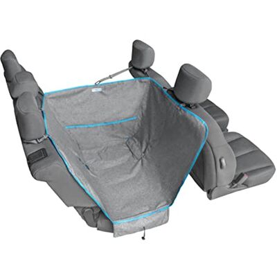 Kurgo Halbe Hundematte für die Rückbank Rücksitzschoner im Hängematten-Stil Sicherer Transport von Haustieren Wasserabweisend & Fleckenresistent Auto Zubehör Heather Grau Kurgo Halbe Hundematte für die Rückbank Rücksitzschoner im Hängematten-Stil Sicherer Transport von Haustieren Wasserabweisend & Fleckenresistent Auto Zubehör Heather Grau