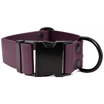 Mystique ® Biothane klick Halsband 38mm weinrot 40-50cm Mystique ® Biothane klick Halsband 38mm weinrot 40-50cm