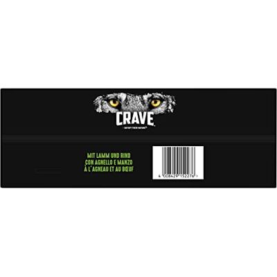 Crave: Adult Hund Lamb & Rind Getreidefreie Kroketten - 8 x 50 g Crave: Adult Hund Lamb & Rind Getreidefreie Kroketten - 8 x 50 g