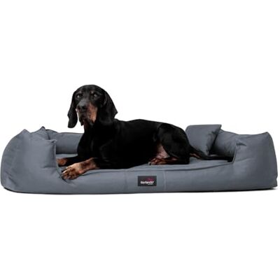 tierlando ® Orthopädisches Hundebett Goofy für große Hunde XL bis XXXL mit waschbarerem Polyester-Bezug, ideal bei Gelenkproblemen Größe: 110x90cm Farbe: 06 Grau tierlando ® Orthopädisches Hundebett Goofy für große Hunde XL bis XXXL mit waschbarerem Polyester-Bezug, ideal bei Gelenkproblemen Größe: 110x90cm Farbe: 06 Grau
