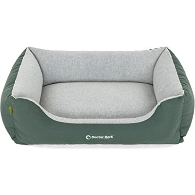 Doctor Bark Hundebett Kleine Hunde Hundekörbchen Flauschig und Weich Waschbar, Strapazierfähig, Kuschelig Made in Germany GreenLabel (S 74x55 cm, Grün) Doctor Bark Hundebett Kleine Hunde Hundekörbchen Flauschig und Weich Waschbar, Strapazierfähig, Kuschelig Made in Germany GreenLabel (S 74x55 cm, Grün)