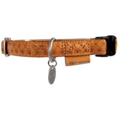 Zolux Halskette Mac Leather gelb Halsumfang 35/50 cm x Breite. 20 mm für Hunde Zolux Halskette Mac Leather gelb Halsumfang 35/50 cm x Breite. 20 mm für Hunde