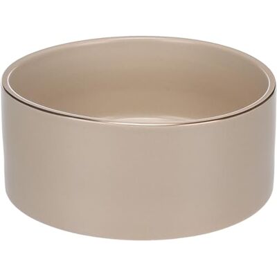 Flamingo Hundenapf Keramik – hundenapf Keramik groß – 1,2l – unterlage hundenapf geeignet – beige – Eram Flamingo Hundenapf Keramik – hundenapf Keramik groß – 1,2l – unterlage hundenapf geeignet – beige – Eram